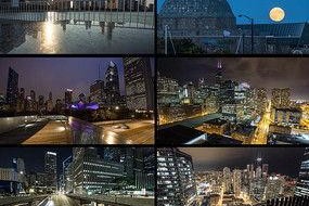 城市夜景视频,璀璨夜色下的城市风情掠影