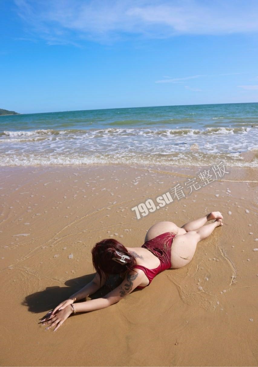 微博 81 万大 v 洁己 微密圈一线博主 摆弄肥臀究极性感-4