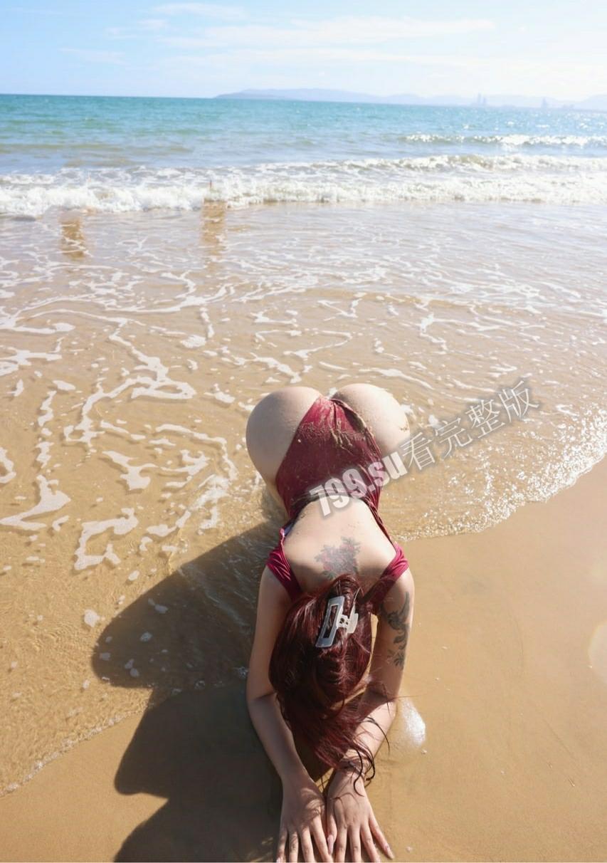 微博 81 万大 v 洁己 微密圈一线博主 摆弄肥臀究极性感-7