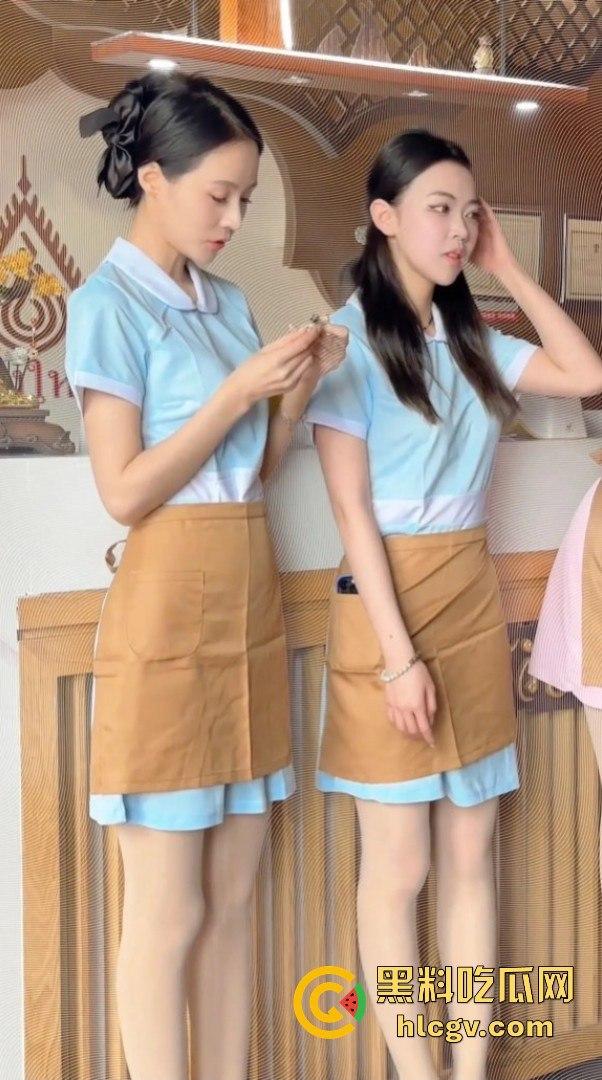 空姐都没这骚！好利来黑丝小姐姐被玩疯了！工装直接干成情趣服，肉丝长腿一顿爆操，想想都上头！-19