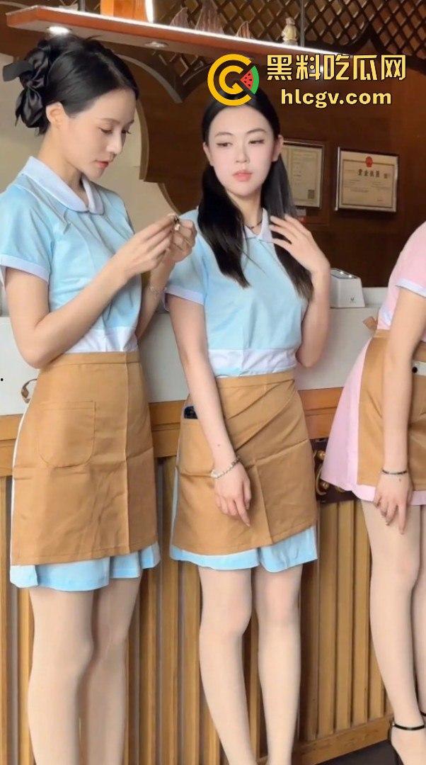 空姐都没这骚！好利来黑丝小姐姐被玩疯了！工装直接干成情趣服，肉丝长腿一顿爆操，想想都上头！-23