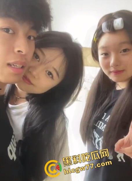 刚毕业就这么放得开？青岛小情侣酒店大战，男友颜射全吞光，还要拉闺蜜来3P！-1